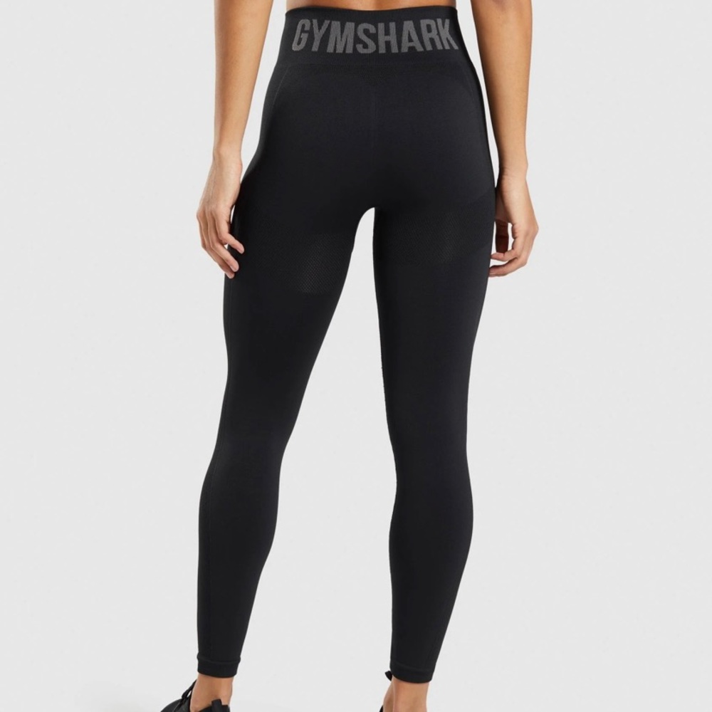 Black Gymshark Flex High-Waisted Leggings